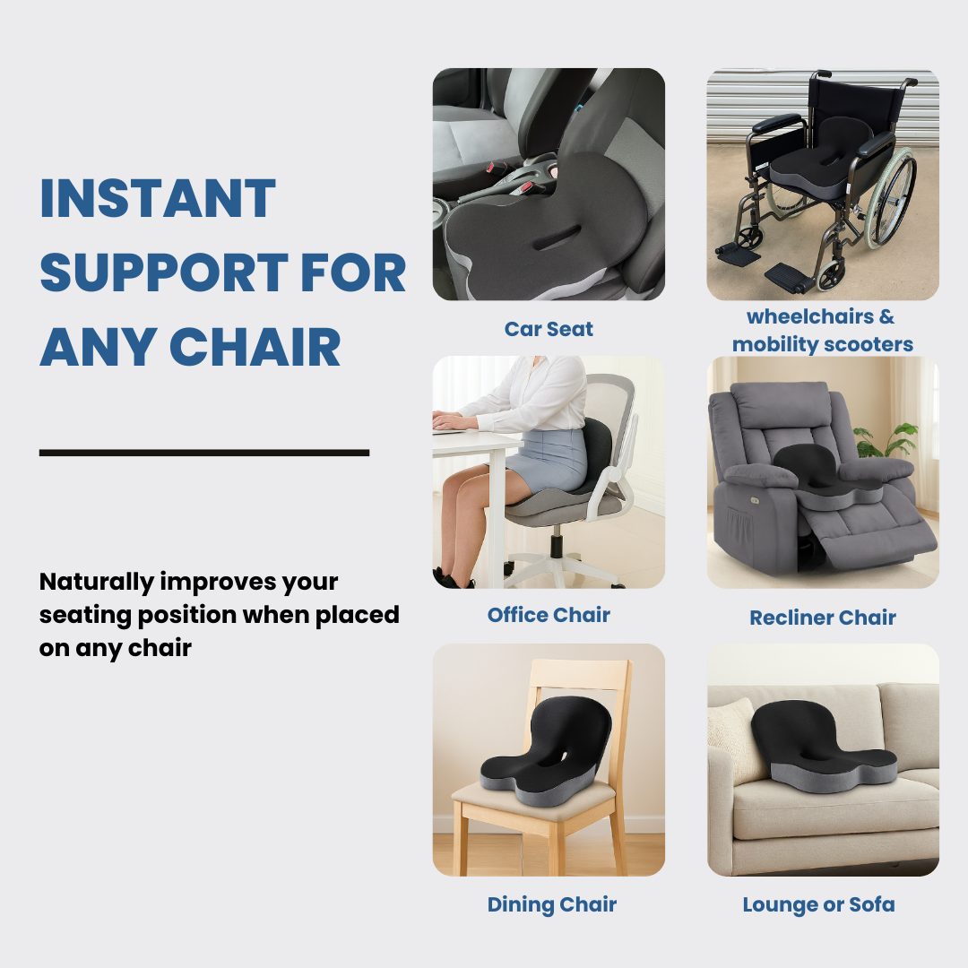 50% OFF Physio-grade Seat Cushion